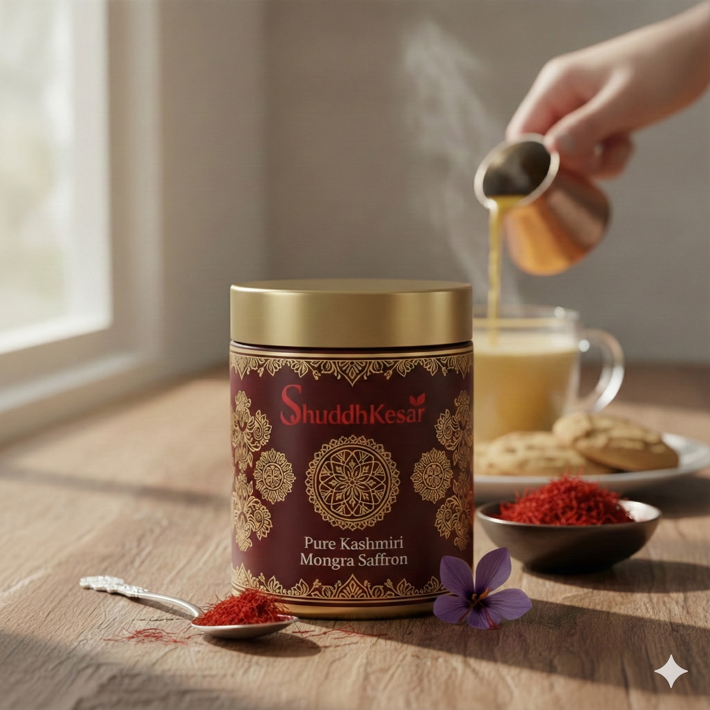 Pure Kashmiri Mongra Saffron