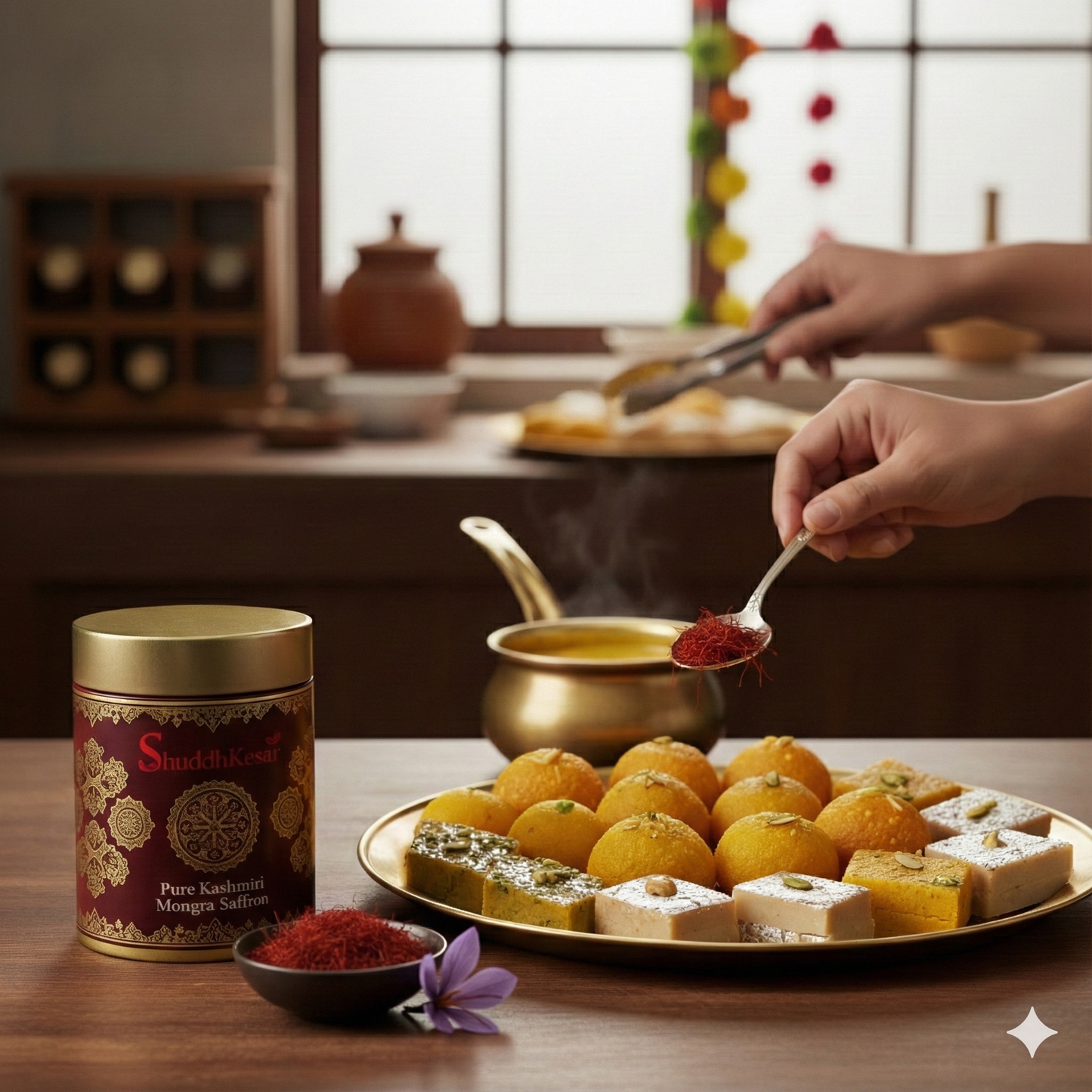 Pure Kashmiri Mongra Saffron